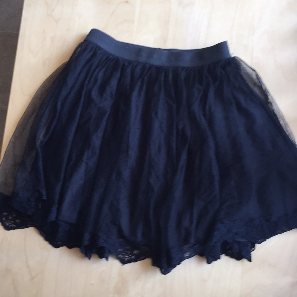 Laced Black Skirt